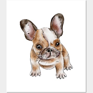 french bulldog Posters and Art